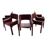 Armchairs Leather chairs De Couro Brazil cab413 Cassina
