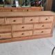 Drawer cabinet industrial furniture by trade ten drawers