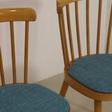 Set of 2 scandinavian chairs 1960