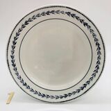 6 dessert plates, "St Amand and Hamage"