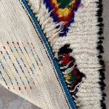 Colorful Moroccan rug Azilal - 190 x 75 cm