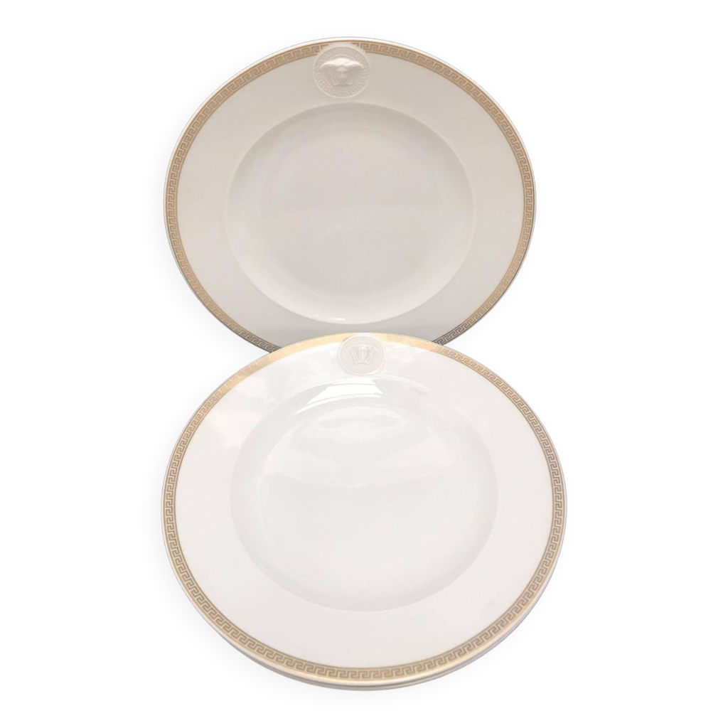 Assiettes à Pain Spode Bleu Italien - Lot De 4 - Vaisselle Classique Anglaise