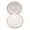 Bread butter cake plates Set 3 Versace Rosenthal Medaillon Meandre d'Or Collection Ikarus