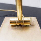 Pair of vintage articulated brass desk lamps - Stéphane Davidts, Belgium