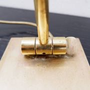 Pair of vintage articulated brass desk lamps - Stéphane Davidts, Belgium