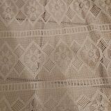 2 antique crocheted bedspreads