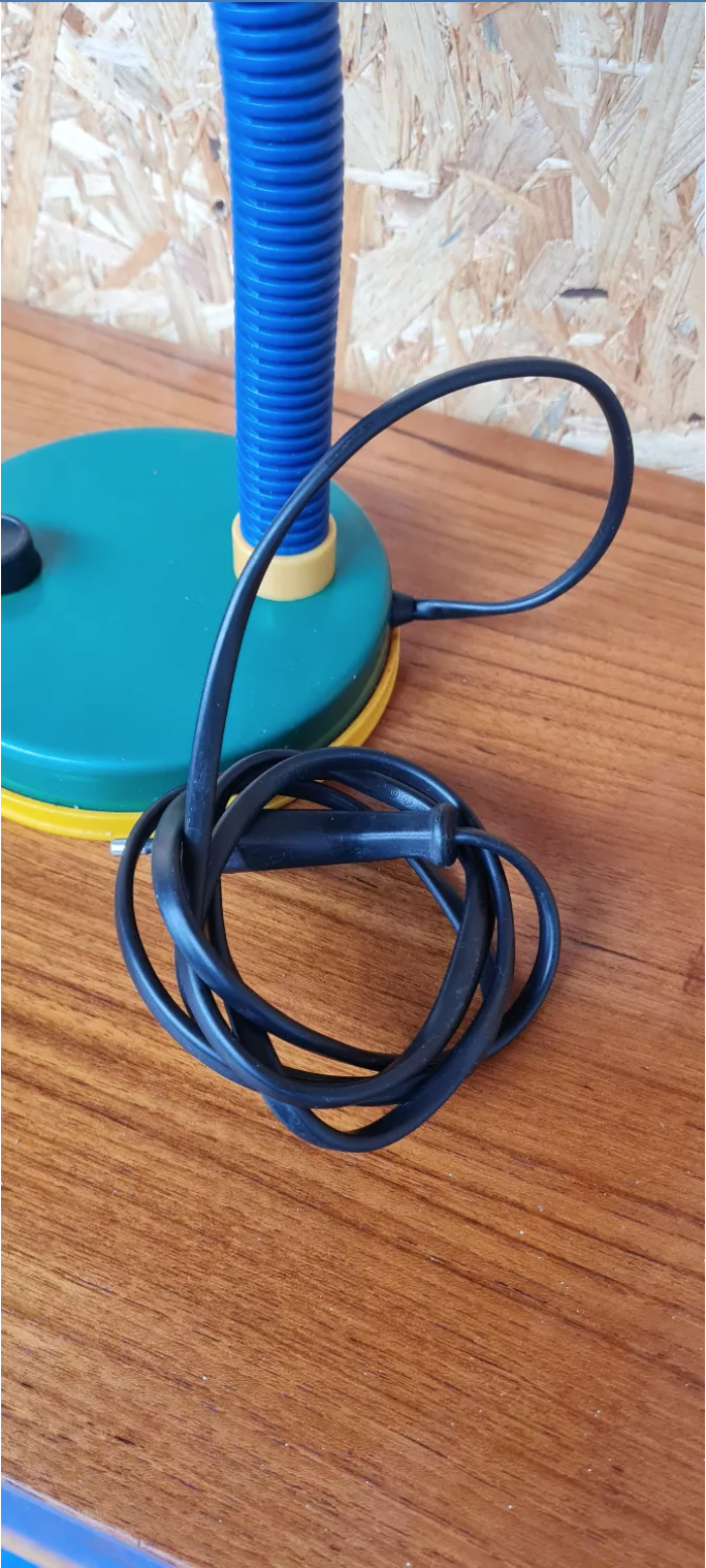 Table lamp primary color 1980