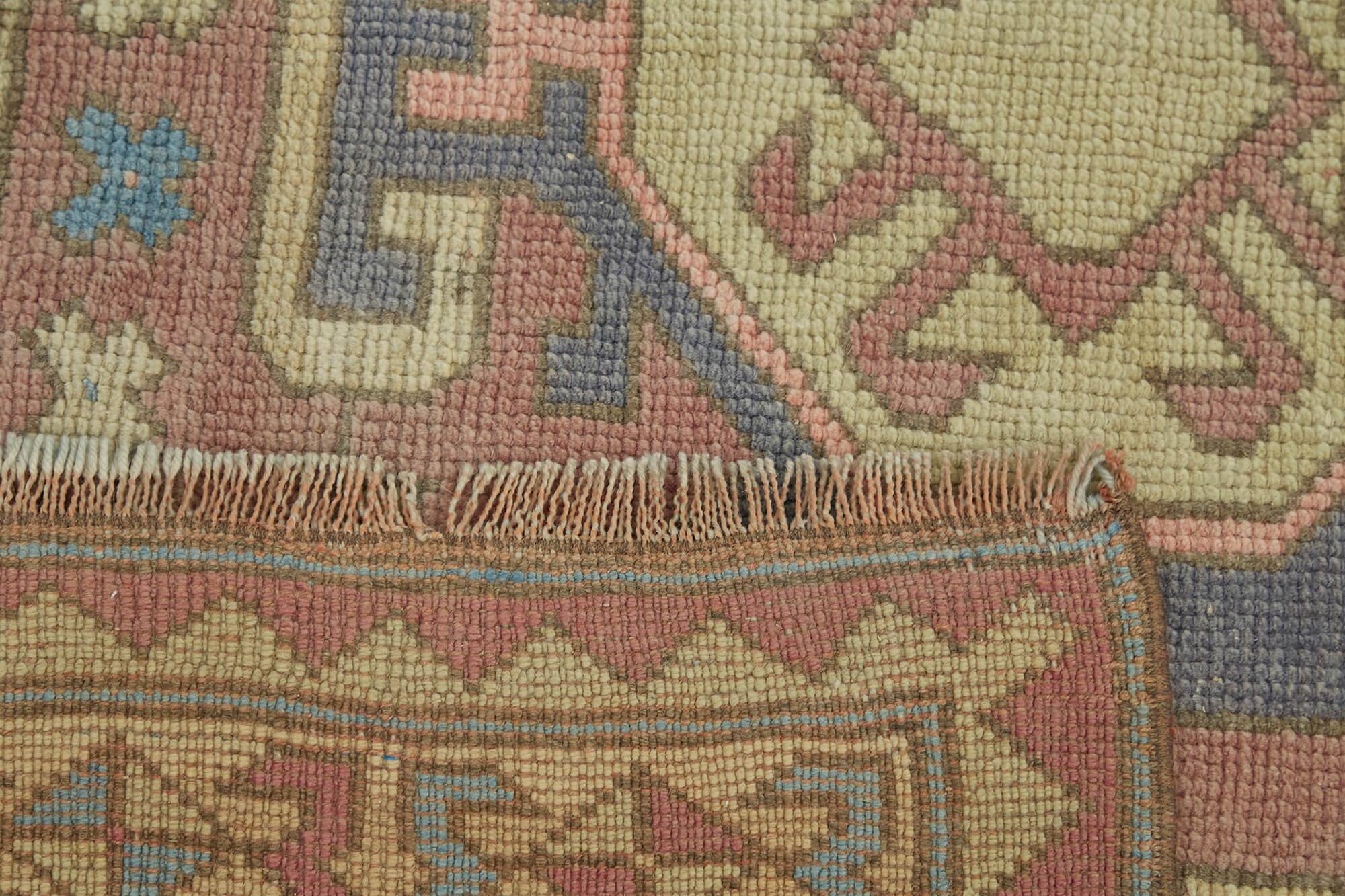 Turkish Vintage Anatolian Rug 141 cm x 220 cm