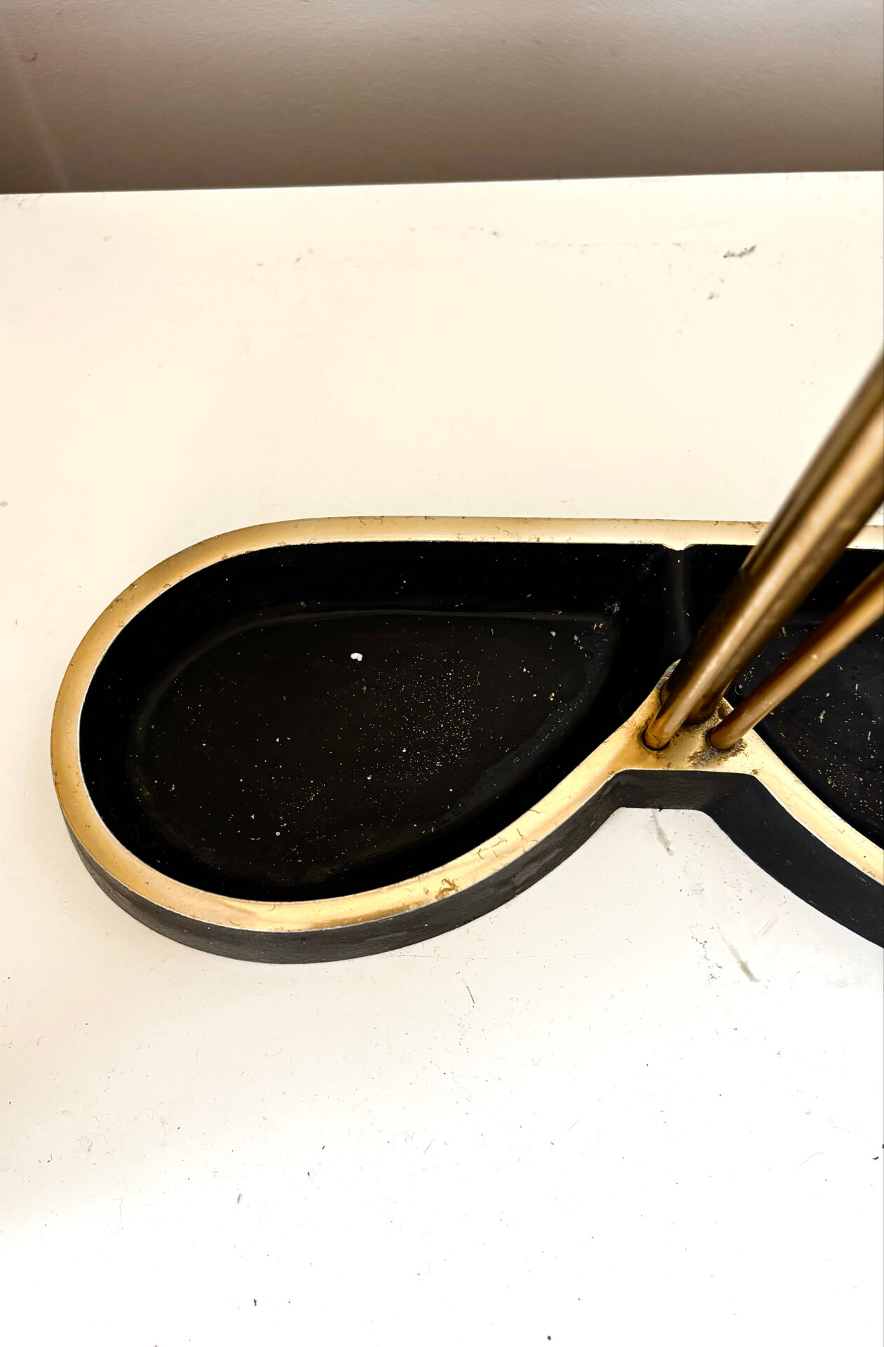 Bauhaus brass umbrella stand