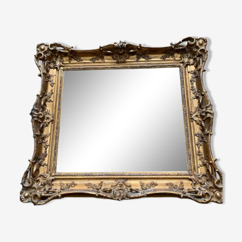 Gilded wood frame