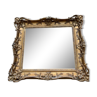 Gilded wood frame
