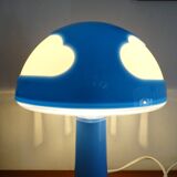 Mushroom lamp cloud IKEA Skojig blue vintage design