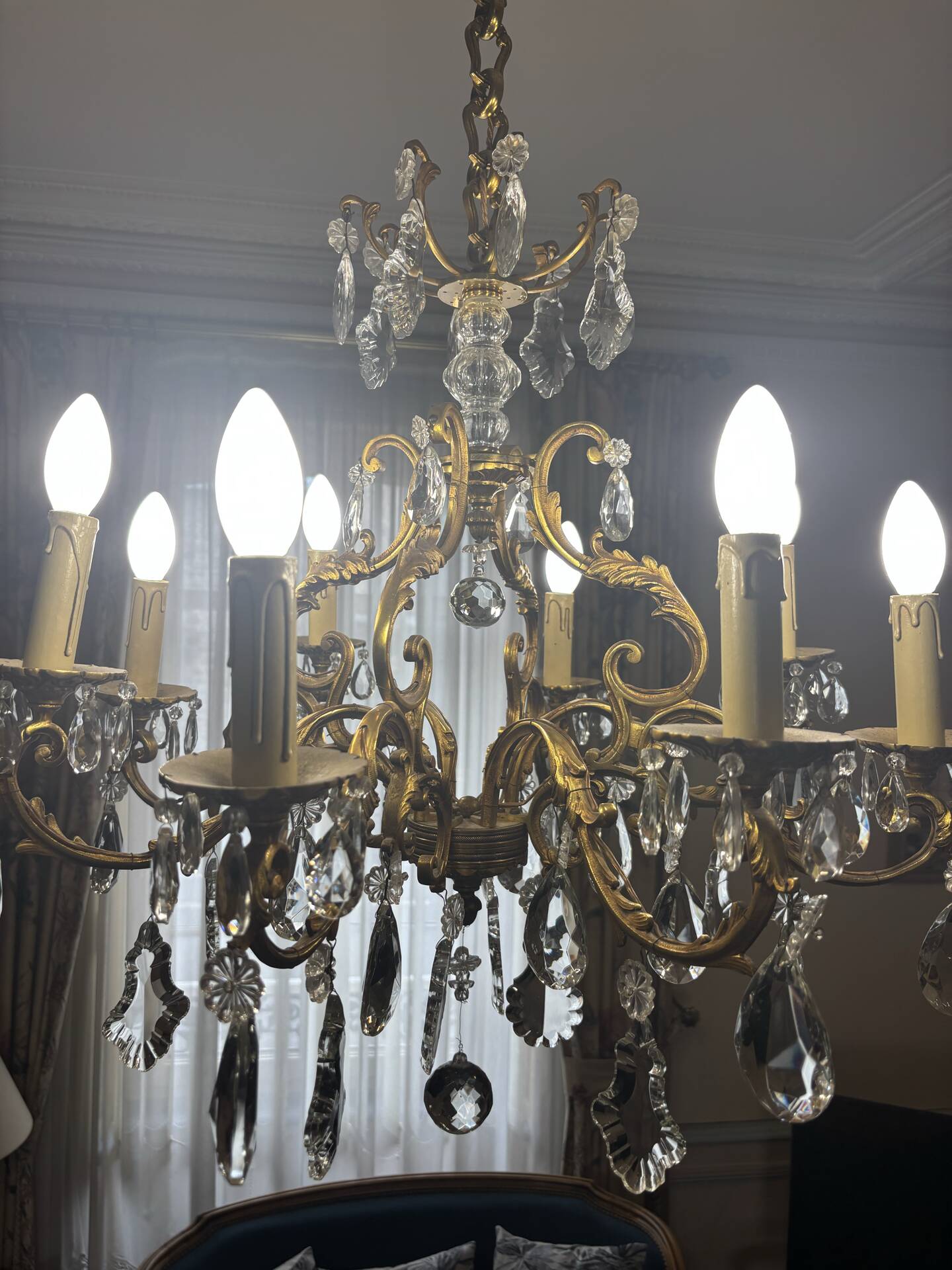 Lustre en cristal