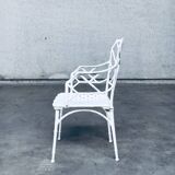 Calcutta Outdoor Armchair in Faux Bamboo by Hall Bradley for Brown Jordan, 1960s, Set of 4