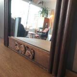 Art Deco mirror to be installed or suspended  42x67cm