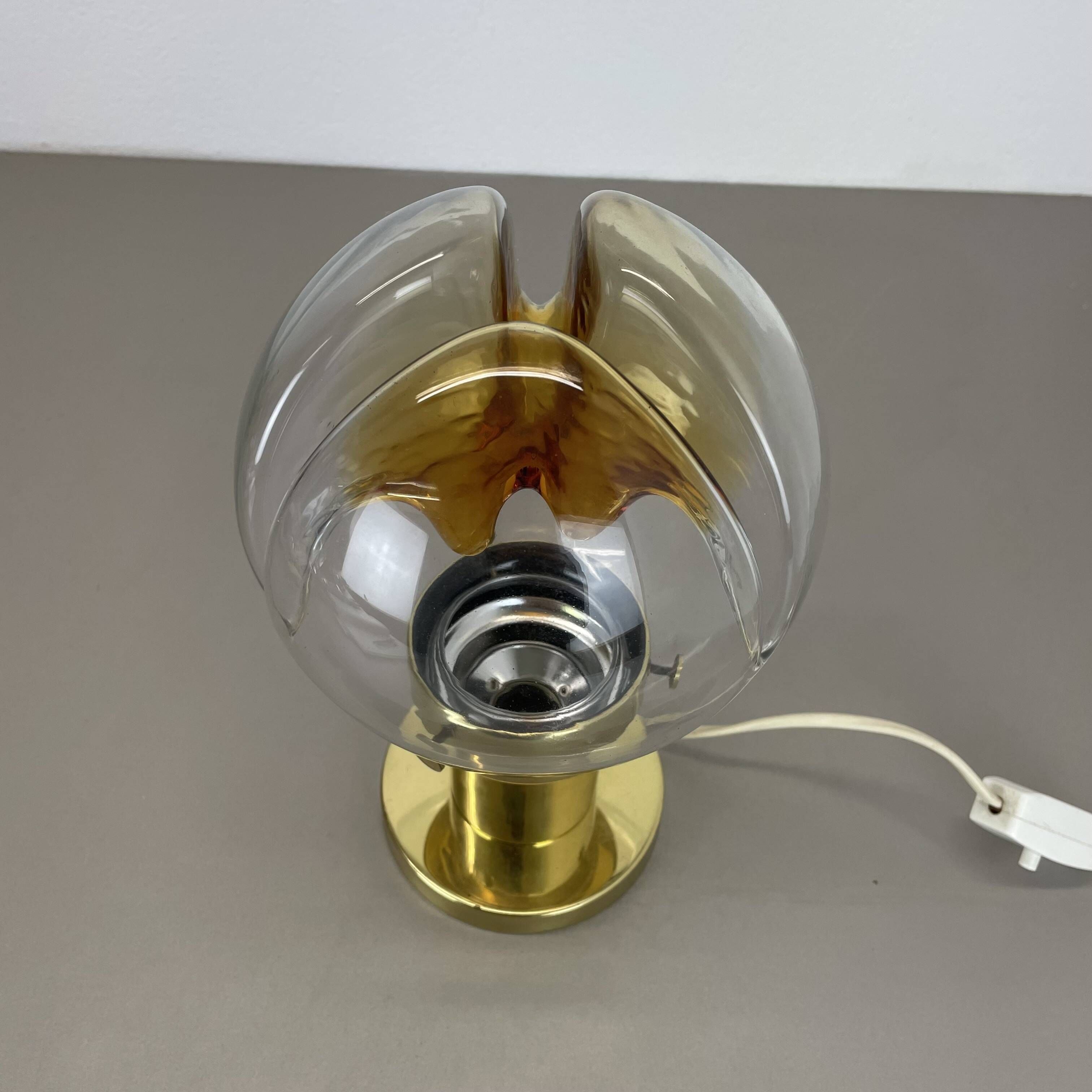 Modernist Toni Zuccheri Table Light by Kaiser Leuchten Germany 1970