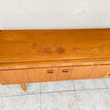 Scandinavian teak row