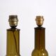 Pair of glass table lamps by Nanny Still for Raak, Netherlands, 1950s