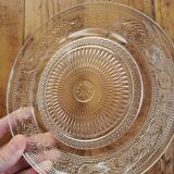 Vintage Mismatched Glass Dessert Plates