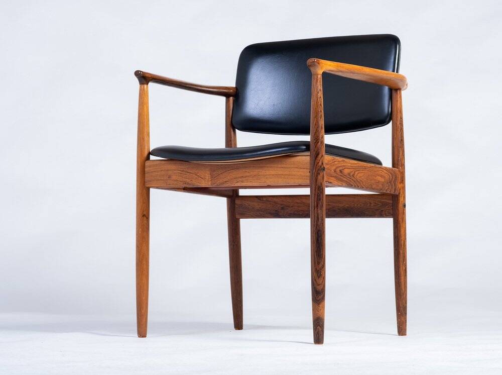 Rosewood armchair, Denmark, 1960s