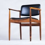 Rosewood armchair, Denmark, 1960s