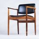 Fauteuil en Palissandre, Danemark, 1960s