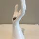 Vintage man hand vase
