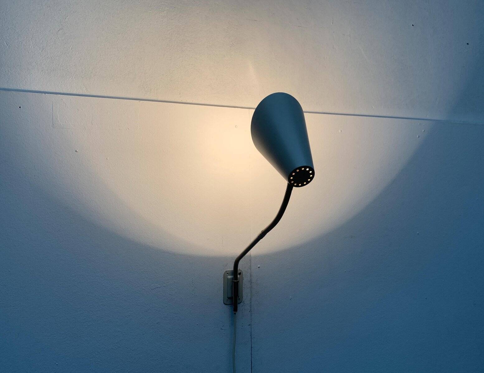 Mid-century German wall sconces by Kaiser Leuchten, set of 2.