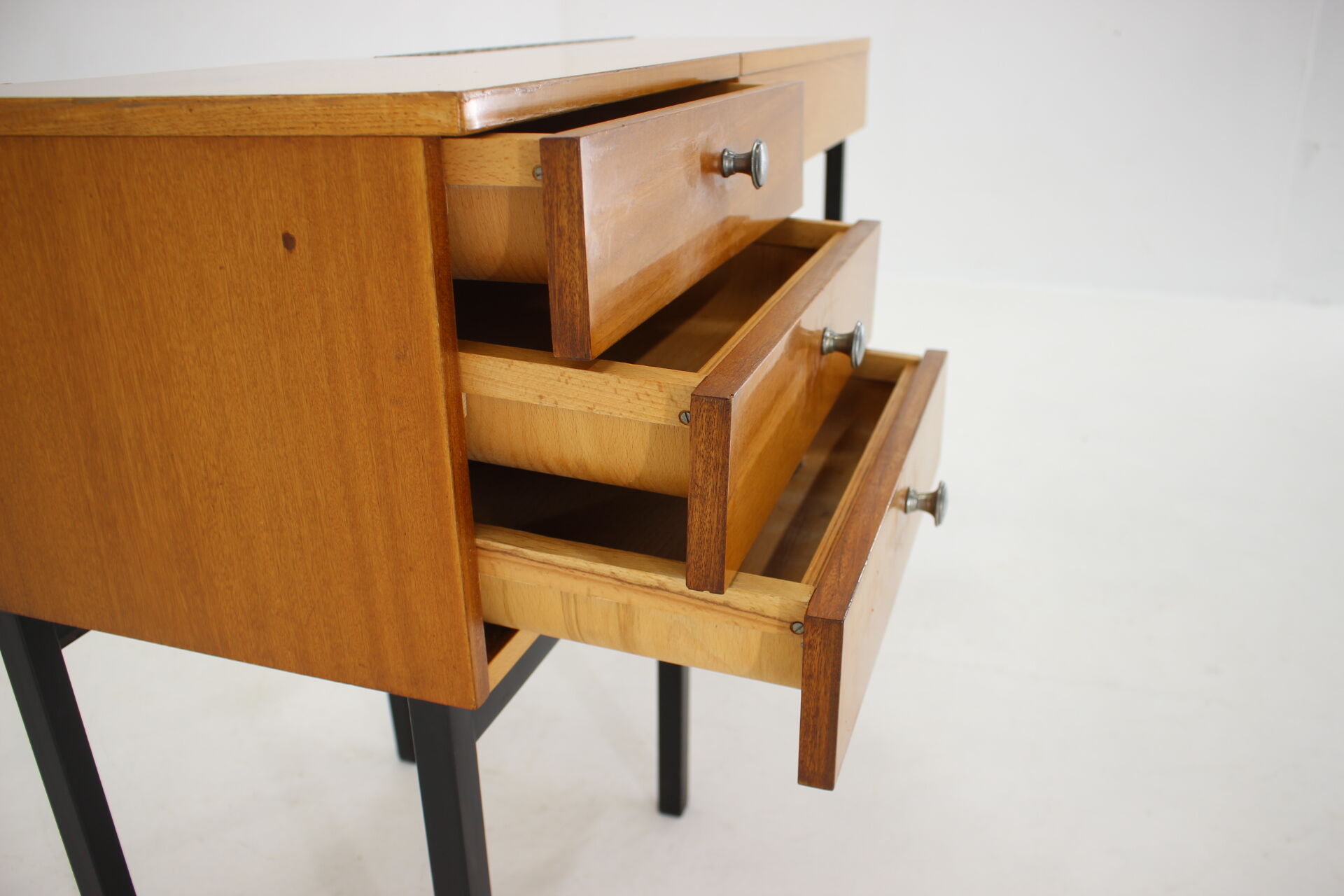 1970s Cabinet with Mirror by UP Zavody, Czechoslovakia