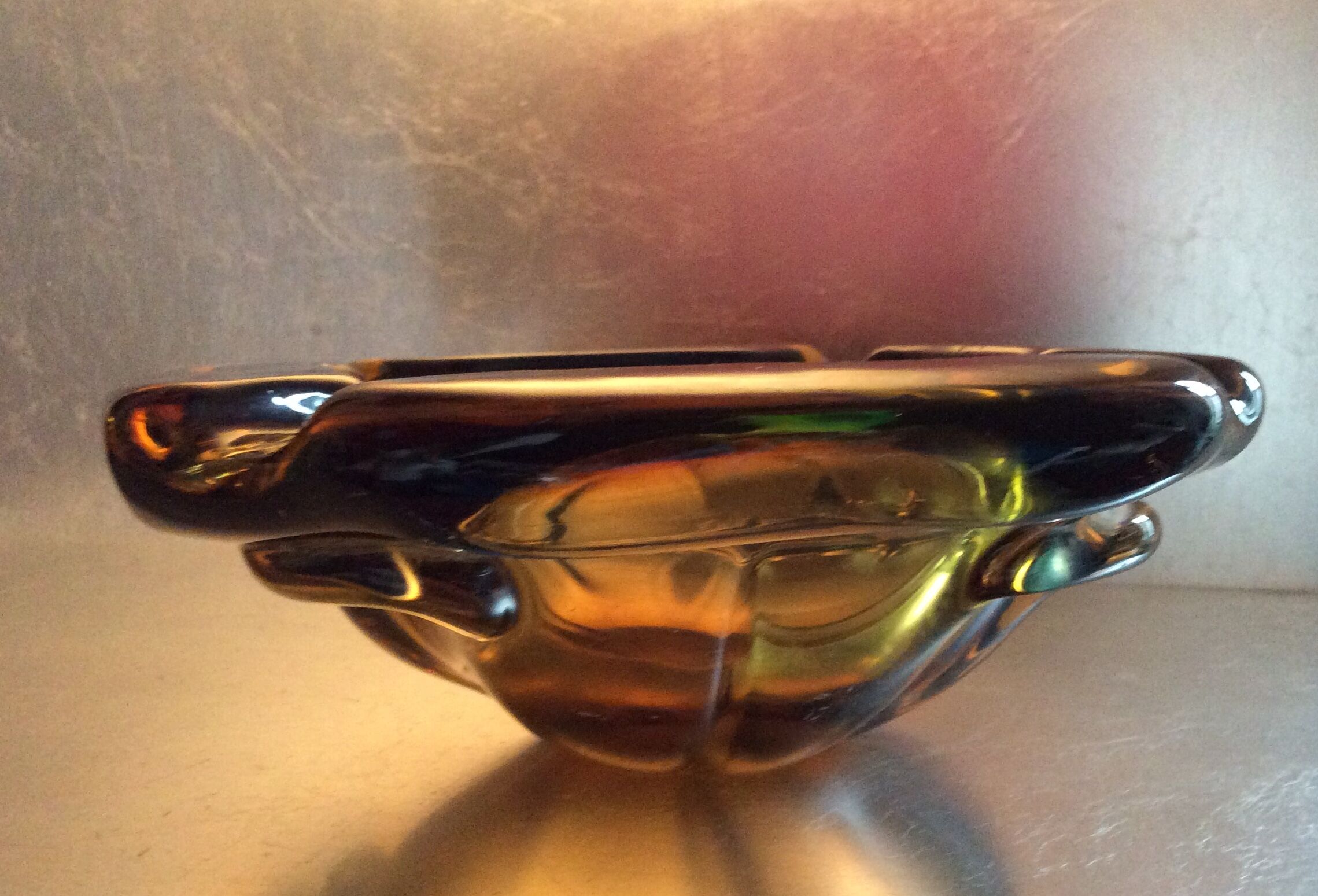 Glass paste trinket bowl from Murano