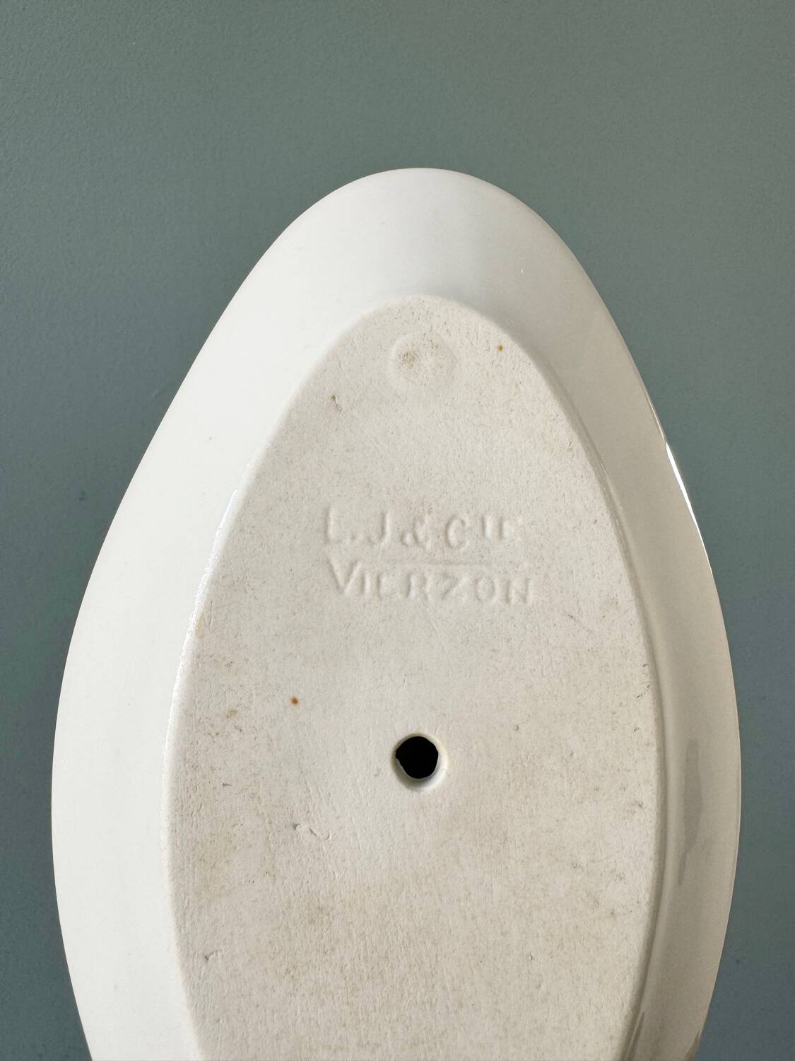 5 pieces of a 19th century Jules Vieillard porcelain service