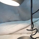 Vintage chrome ball table lamp