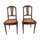 Pair of Louis XVI chairs circa 1870