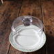 Glass bell cap