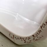 Moustiers ceramic angle sconce