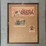 Painting "Impressionist Portrait" by Adrian Oscar Scheiterberg (1864-1910)