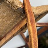 Vintage Bas van Pelt Rope Chair