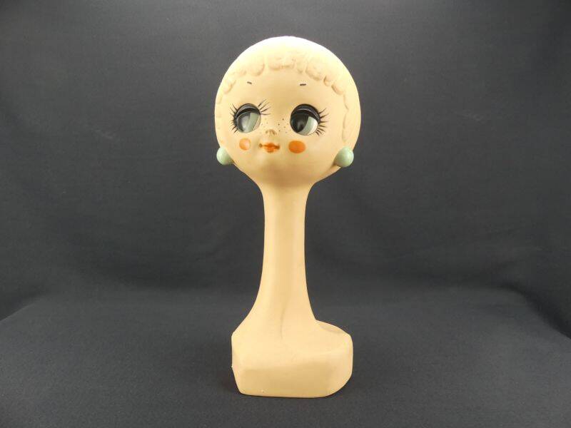 Vintage TWIGGY hat head/marotte