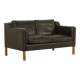 Stouby leather sofa, Denmark 1970s
