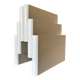 Magazine rack 4675 by Giotto Stoppino for Kartell 1970