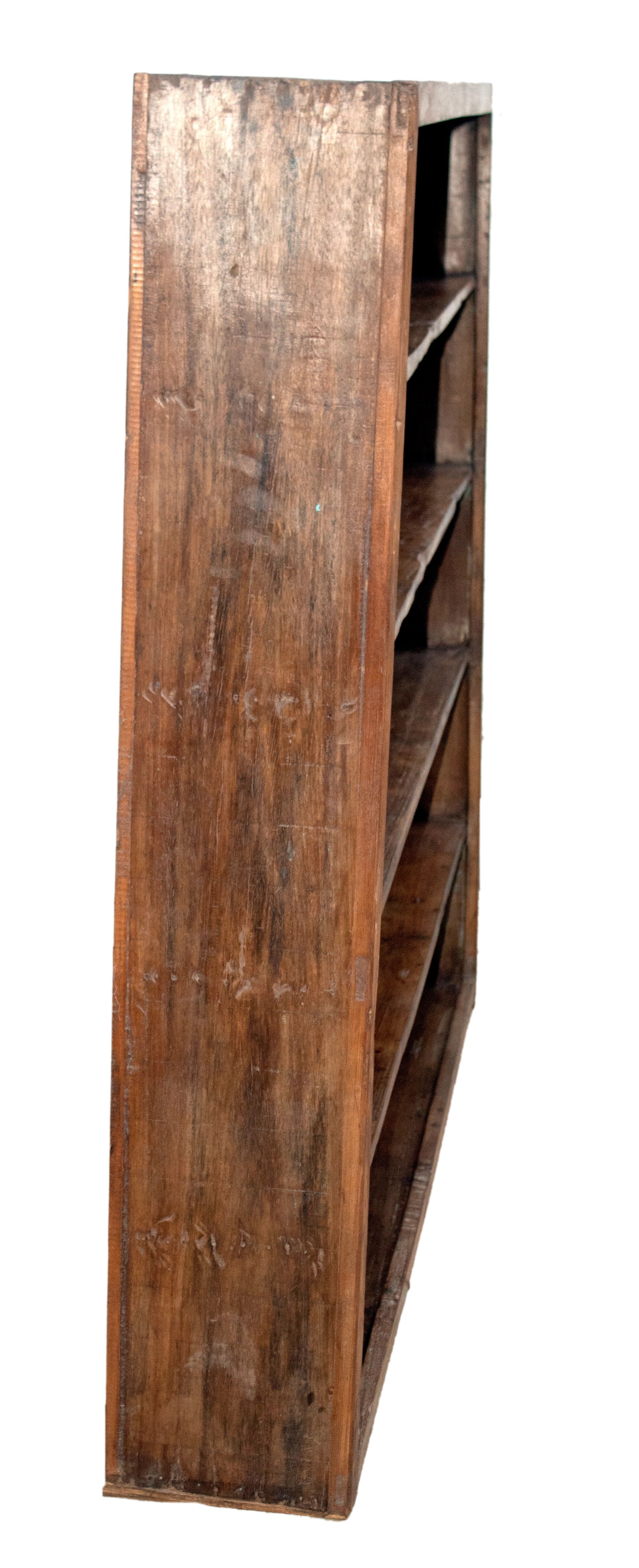 Library - solid teak