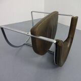 Mocdl 6911 Armchair in Leather by Horst Brüning for Kill International, 1968