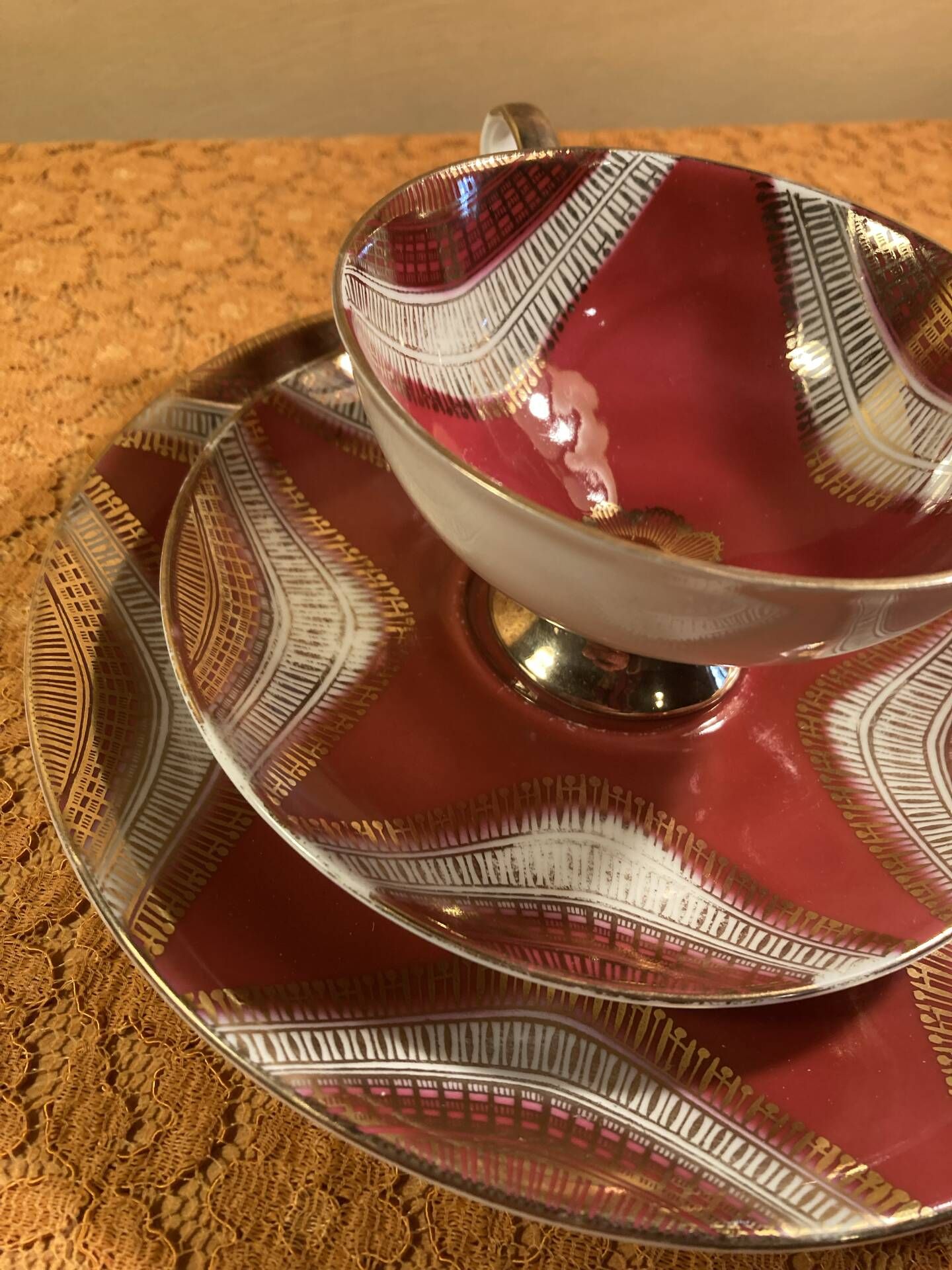 Vintage chic breakfast set Bavaria
