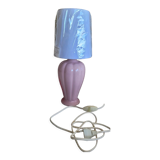 Glass base lamp
