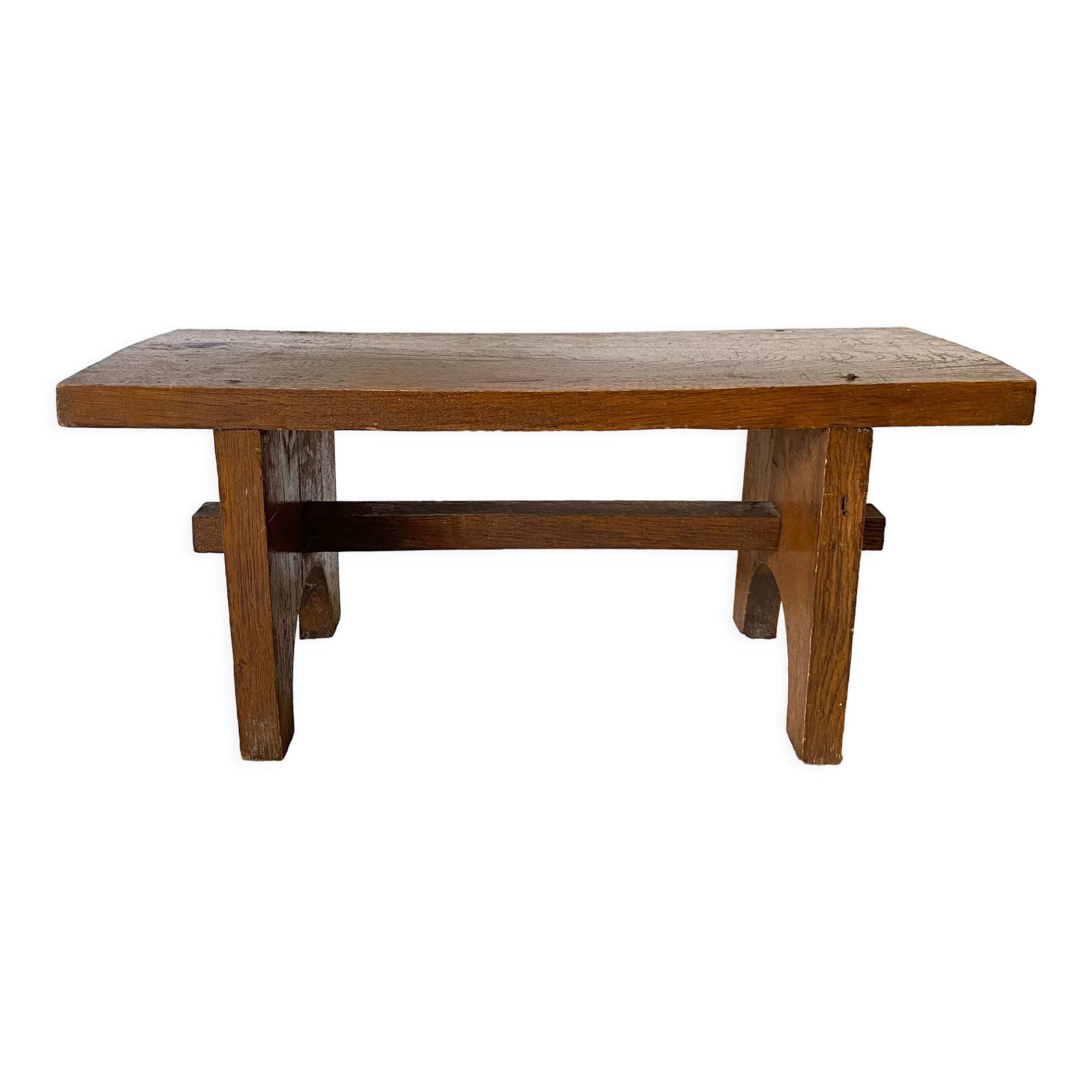 Low stool or wooden plant holder