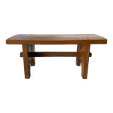 Low stool or wooden plant holder