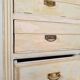 Craft furniture haberdashery - tall patinated chest of drawers - XXL chest of drawers