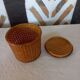 Vintage wicker box