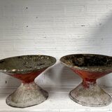 Pair of Diabolo Planters