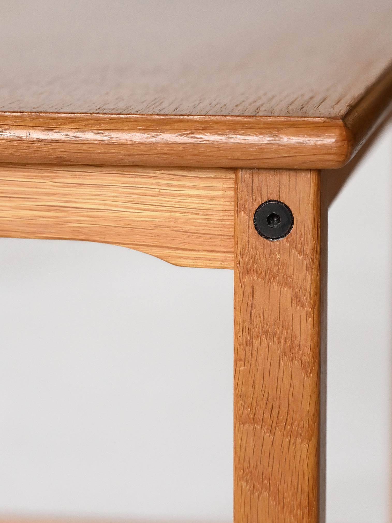 Vintage oak coffee table from the 60s